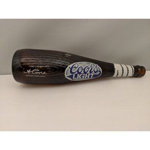 Coors Light Limited Edition Baseball Bat Bottle A. Coors 1996  1 Pint 2 Fl oz